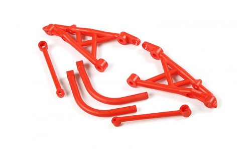 Nylon Rear Shock Tower Set RED │Rovan Sports